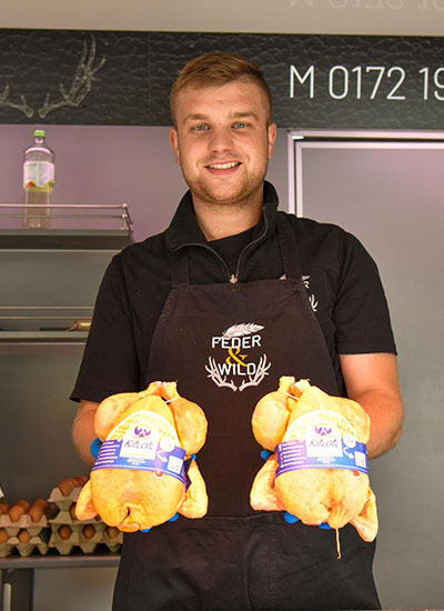 Geflügel- und Wildfleisch