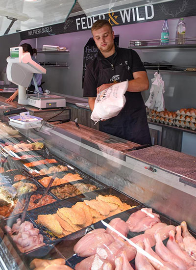 Geflügel- und Wildfleisch