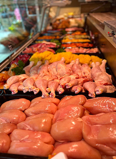 Geflügel- und Wildfleisch